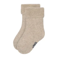 Lässig Terry Socks GOTS - 3-pack - Brown/Beige - maat 15 -18