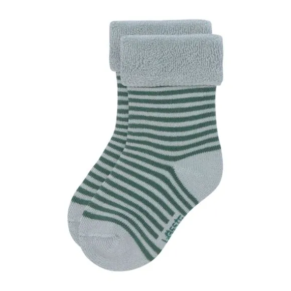 Lässig Terry Socks GOTS - 3-pack - Lemon Light Blue - Maat 12-14