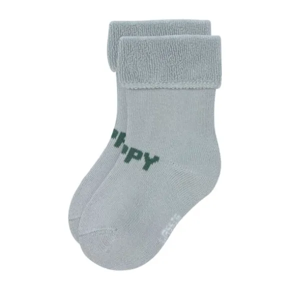 Lässig Terry Socks GOTS - 3-pack - Lemon Light Blue - Maat 12-14