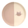 Lässig Tiny Team Cat Bord - Siliconen - Roze