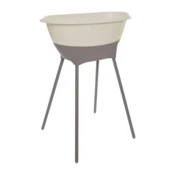Luma Badje + Badstandaard - Almond/Chalk Brown