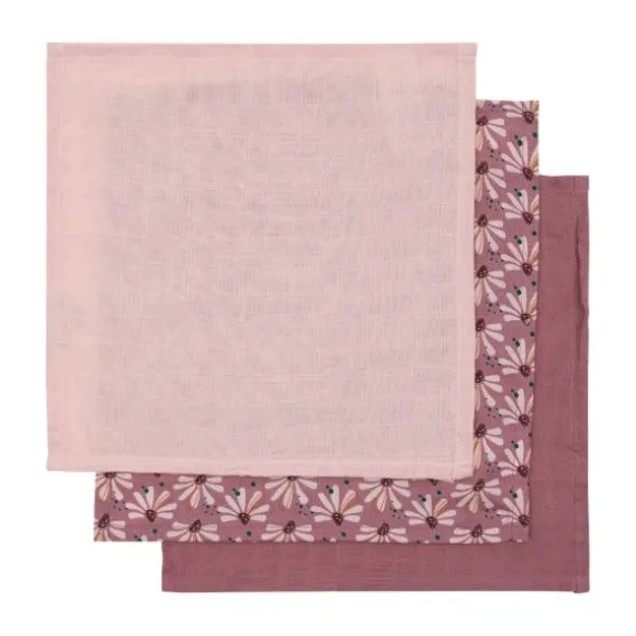 Luma Monddoek Hydrofiel Flowerfever 3-Pack