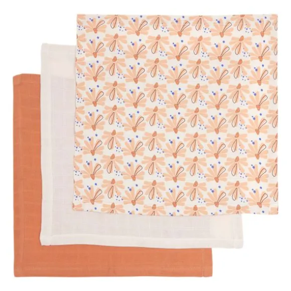 Luma Monddoek Hydrofiel Flowerfever 3-Pack