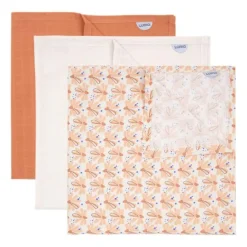 Luma Monddoek Hydrofiel Flowerfever 3-Pack
