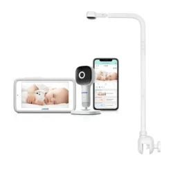 Luvion Grand Elite 4 Connect Crib black + Luvion Crib Mount Black