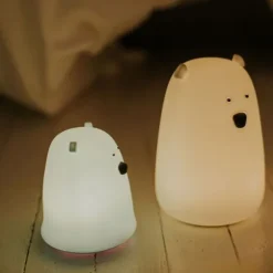 Mary's Led Lamp Bear Small - White