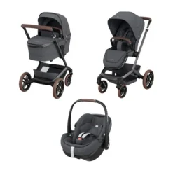 Maxi-Cosi Fame Kinderwagen 2-in-1 | Autostoel Pebble 360 Pro2 - Twillic Truffle