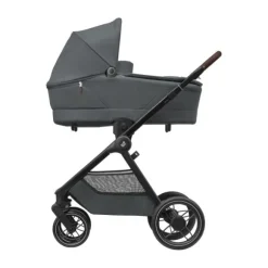 Maxi-Cosi Kinderwagen - Oxford Plus - Twillic Graphite (Dark Frame + Brown Leather)