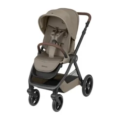 Maxi-Cosi Kinderwagen - Oxford Plus - Twillic Graphite (Dark Frame + Brown Leather)