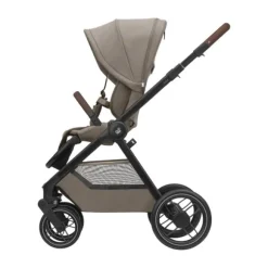 Maxi-Cosi Kinderwagen - Oxford Plus - Twillic Graphite (Dark Frame + Brown Leather)