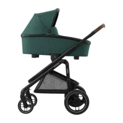Maxi-Cosi Plaza+ Essential Green - Black Frame + Brown Leather