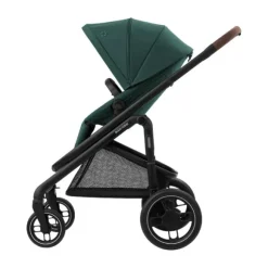 Maxi-Cosi Plaza+ Essential Green - Black Frame + Brown Leather