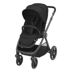 Maxi-Cosi Wandelwagen Oxford Essential Black Dark Frame + Black Leather