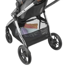 Maxi-Cosi Zelia3 Luxe Twillic Truffle (Black glossy frame & Black Leather)