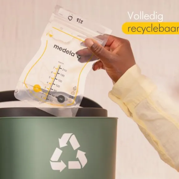 Medela Moedermelkbewaarzakjes Met Schenktuit 210ml 50st
