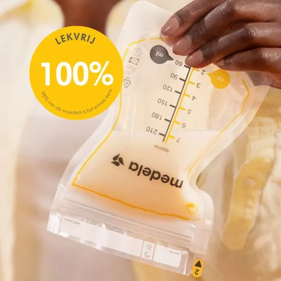Medela Moedermelkbewaarzakjes Met Schenktuit 210ml 50st