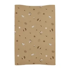 Meyco Aankleedkussenhoes Print - 50 x 70 cm - Jersey - Forest Animals Sand