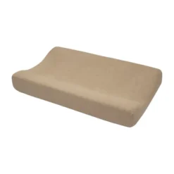 Meyco Baby Aankleedkussenhoes Badstof Uni Sand 50 x 70 cm 2-Pack