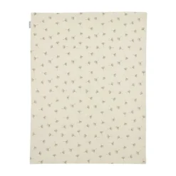 Meyco Baby Gingko Wiegdeken - 75 x 100 cm - Pre-Washed hydrofiel - Soft Sand