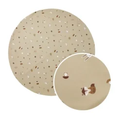 Meyco Baby Knoeimat Kinderstoel Forest Animals Sand