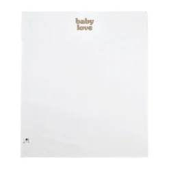Meyco Baby Ledikantlaken Baby Love Sand Melange 100 x 150 cm