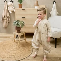 Meyco Baby Slaapzak Jumper Winter Winter Penguin Soft Sand 92 cm