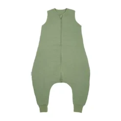 Meyco Baby Slaapzak Jumper Winter Hydrofiel Uni Pre-Washed Olive Green 104 cm