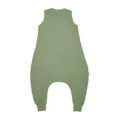Meyco Baby Slaapzak Jumper Winter Hydrofiel Uni Pre-Washed Olive Green 92 cm