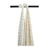 Meyco Baby Swaddle - Gingko - 2-pack - Offwhite/Soft Sand - 120x120 cm