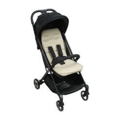 Meyco Baby Uni Buggy Voetenzak en Inlegger - Sand - 45x130 cm