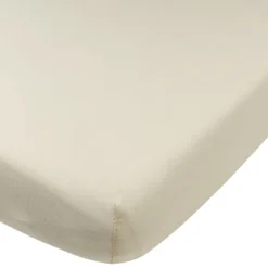 Meyco Baby Uni Hoeslaken Co-Sleeper - 50 x 90 cm - Jersey - Soft Sand