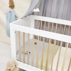Meyco Baby Uni Wieglaken - Pre-Washed Hydrofiel - 75 x 100 cm - Soft Olive