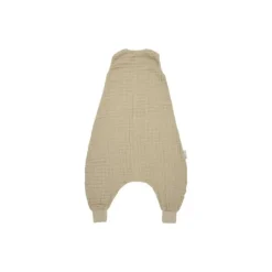 Meyco Baby Uni Zomer Slaapoverall Jumper - 80 cm - Pre-Washed Hydrofiel - Sand