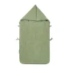 Meyco Baby Voetenzak - 40 x 82 cm Teddy - Olive Green