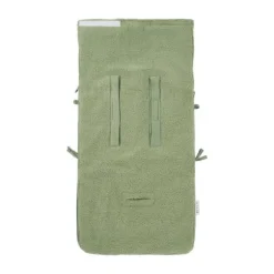 Meyco Baby Voetenzak - 40 x 82 cm Teddy - Olive Green