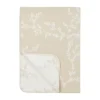 Meyco Baby Wiegdeken Geweven Branches Sand 75 x 100 cm