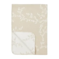 Meyco Baby Wiegdeken Geweven Branches Sand 75 x 100 cm