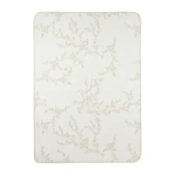 Meyco Baby Wiegdeken Geweven Branches Sand 75 x 100 cm