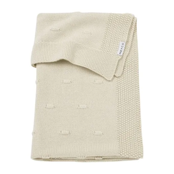 Meyco Baby Wiegdeken Knots Soft Sand 75 x 100 cm
