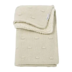 Meyco Baby Wiegdeken Teddy Knots Soft Sand 75 x 100 cm