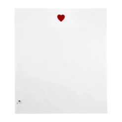 Meyco Baby Wieglaken Sweet Heart Red 75 x 100 cm