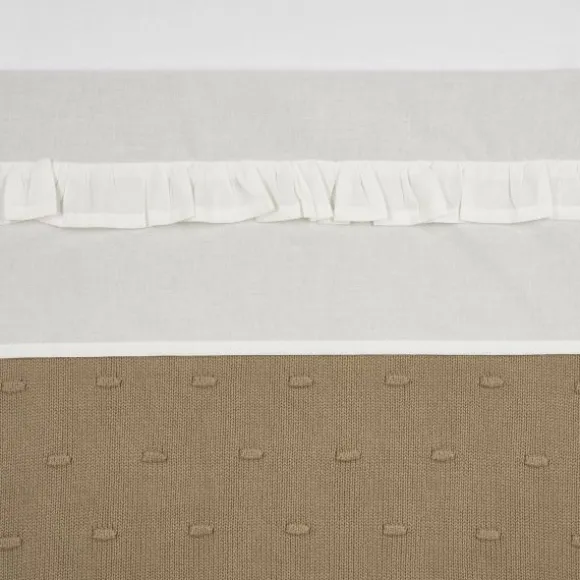 Meyco Badcape Badstof Ruffle Offwhite