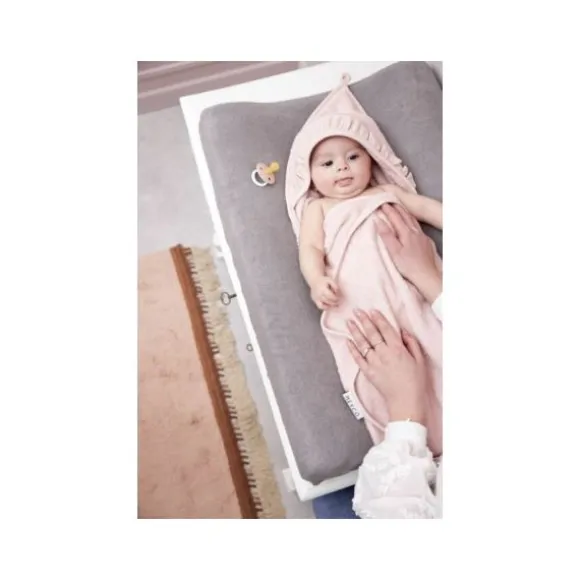 Meyco Badcape Badstof Ruffle Offwhite