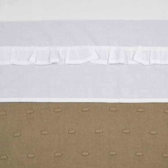 Meyco Badcape Badstof Ruffle Offwhite