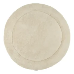Meyco Boxkleed Rond Basic Knit Sand Melange 95 cm