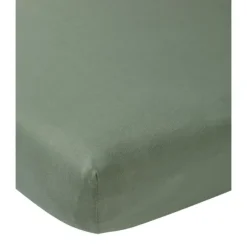 Meyco Hoeslaken Boxmatras Forest Green 75 x 95 cm