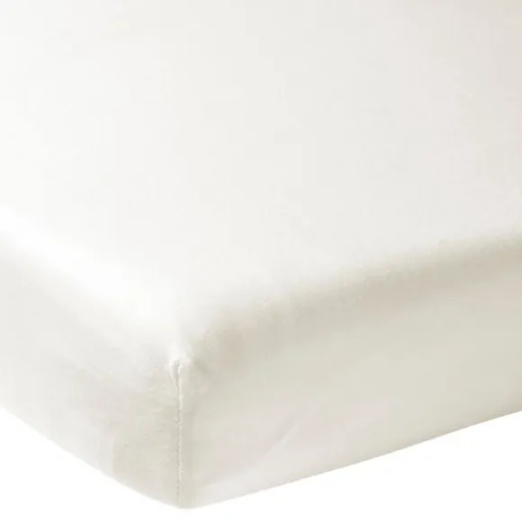 Meyco Hoeslaken Co-Sleeper Jersey Wit 50 x 90 cm (2-Pack)