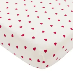 Meyco Hoeslaken Print - 70 x 140/150 cm - Jersey - Mini Panther Soft Pink