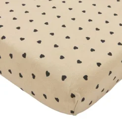 Meyco Hoeslaken Print - 70 x 140/150 cm - Jersey - Mini Panther Soft Pink
