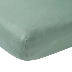 Meyco Juniorhoeslaken Jersey Stone Green 70 x 140/150 cm